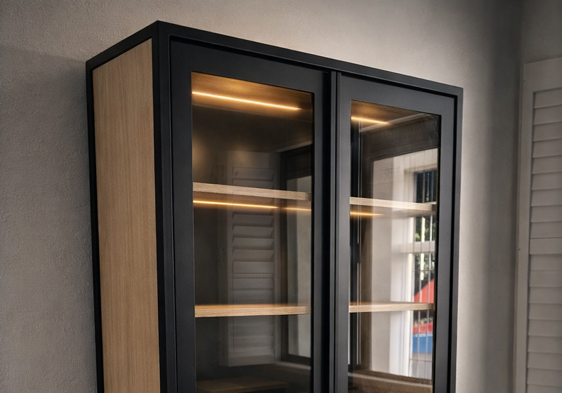 Besoke FiIling Cabinets with LED lighting